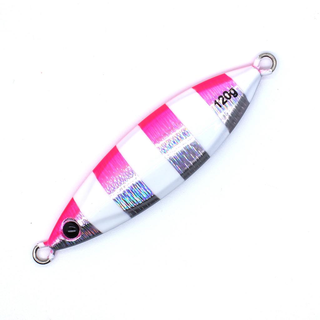 2026 AOCLU Slow Metal Jig 40g Hard Bait Sinking Stick Fishing Lure UV Luminous Strong Inshore Boat Beach Rock Blade
