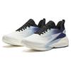 New Anta Cushioning, Wear Resistant Low Top Running Shoes Men's Black White Blue 112415522-2