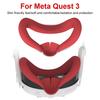 Silicone VR Face Cover for Meta Quest 3 Silicone Eye Mask Sweatproof Mask Face Cushion Replacement for VR Glasses Accessories