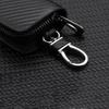 vhnws1 New Carbon Fiber Car Short Wallet Card Bag Change Bag Holder For Skoda octavia 3 2 superb 3 kodiaq Fabia Kamiq Karoq Accessories