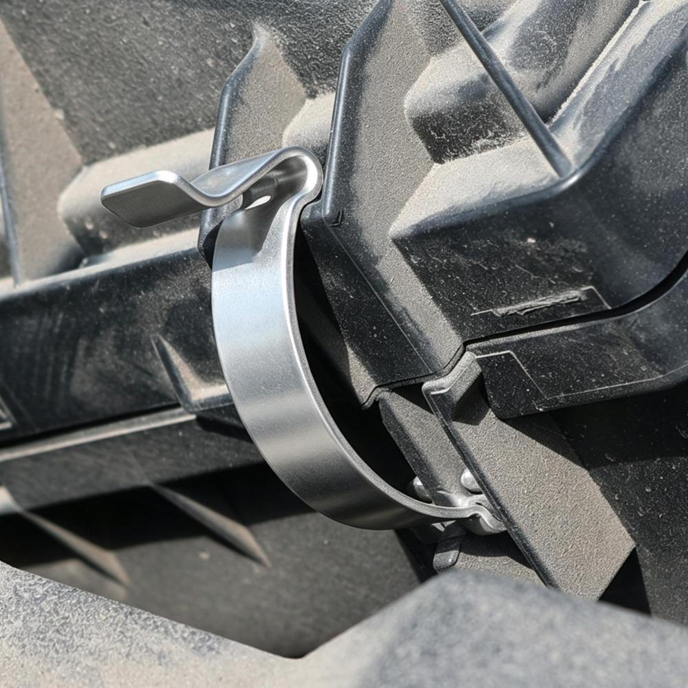 Universal Auto Air Filter Housing Steel Clips Fastener Heavy Duty Retainer Clasp Engine Cleaner Cover Buckle SUV Trucks Hardware Air Filters 7
