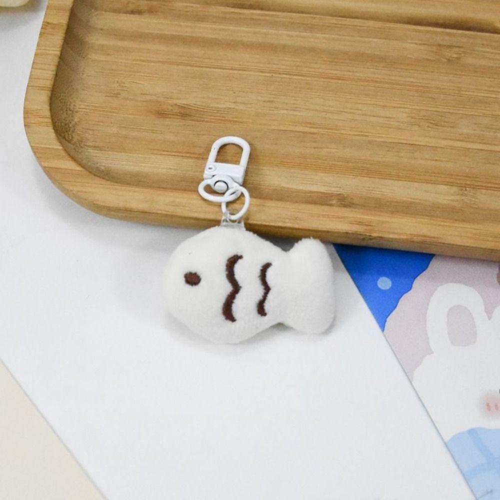 Cat Fish Cat Fish Plush Doll Keychain Creative Plush Toy Pendant  Hanging Accessories