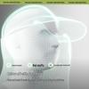 Beneunder Women's Sun Protection Visor Hat with Magnetic Face Mask