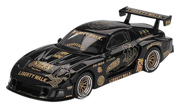 Sunrich MINI GT Scale Mazda Silhouette Finished Model 1/64 RX-7 LB-Super FD-NILES (Right-Hand Drive) MGT01101-R