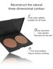Dual-Tone Contour & Highlight Palette for Natural Sculpting and Professional Blush