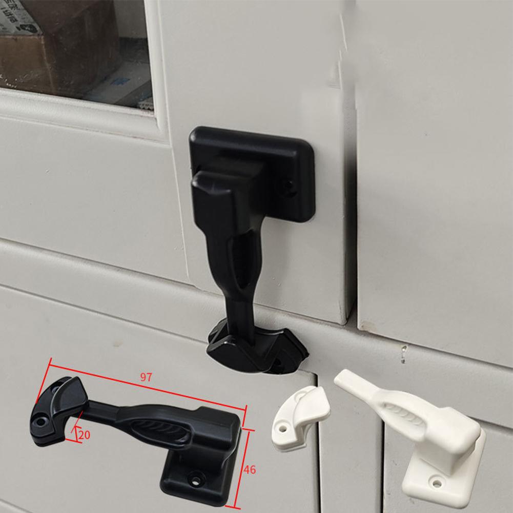 1 Pcs Caravan Door Holder Door Lock Rotating Latch Door Stop For Caravan Furniture For Camper Cargo Furniture Hardware Home