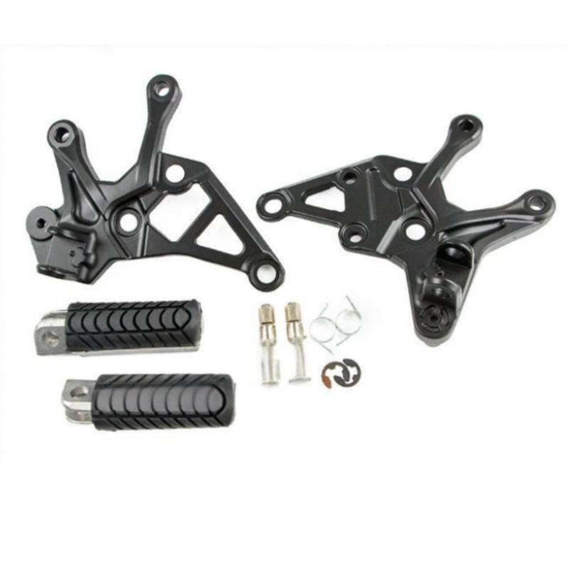For Kawasaki Z900 2017- Foot Rest Pedals Front Driver Foot Pegs Bracket Assembly Motorcycle Accessories