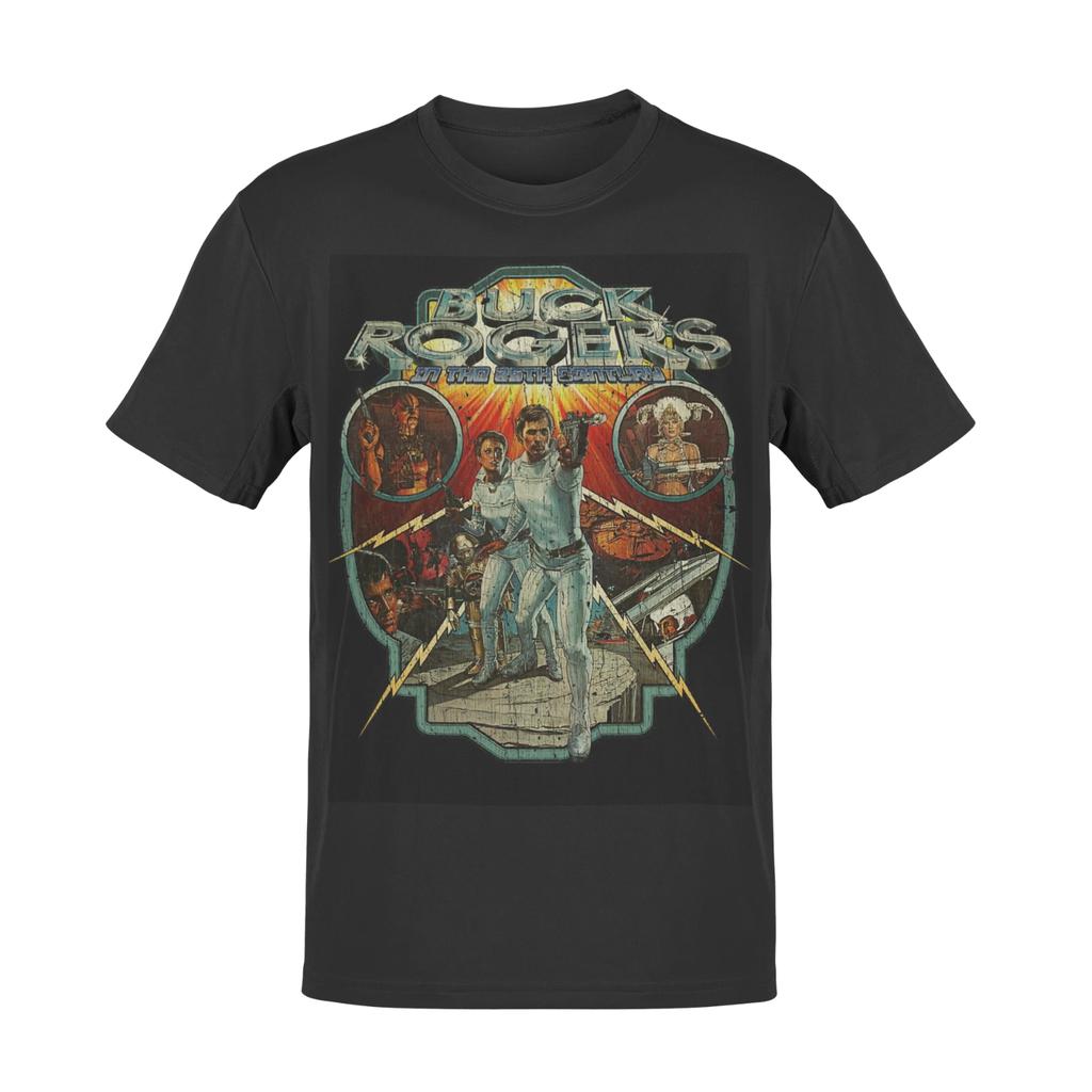 Buck Rogers Fan Art Horror Film Movie Funny Parody T Shirt Retro 90S Horror