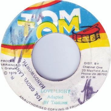 

7inch Record TAMLINS - Love Light NONE Tom Tom 1979 Jamaica Reggae, Ska & Dub Used