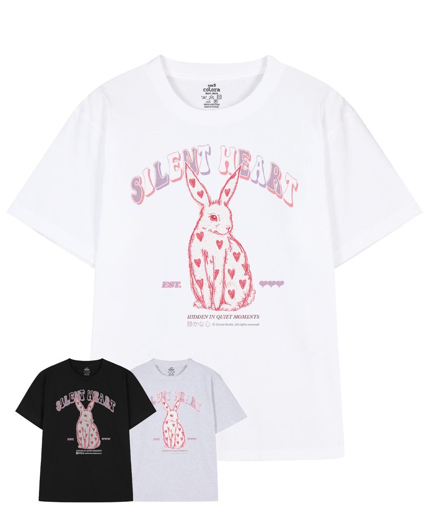 Keollola Silent Heart Short Sleeve T-Shirt (3 Colors)