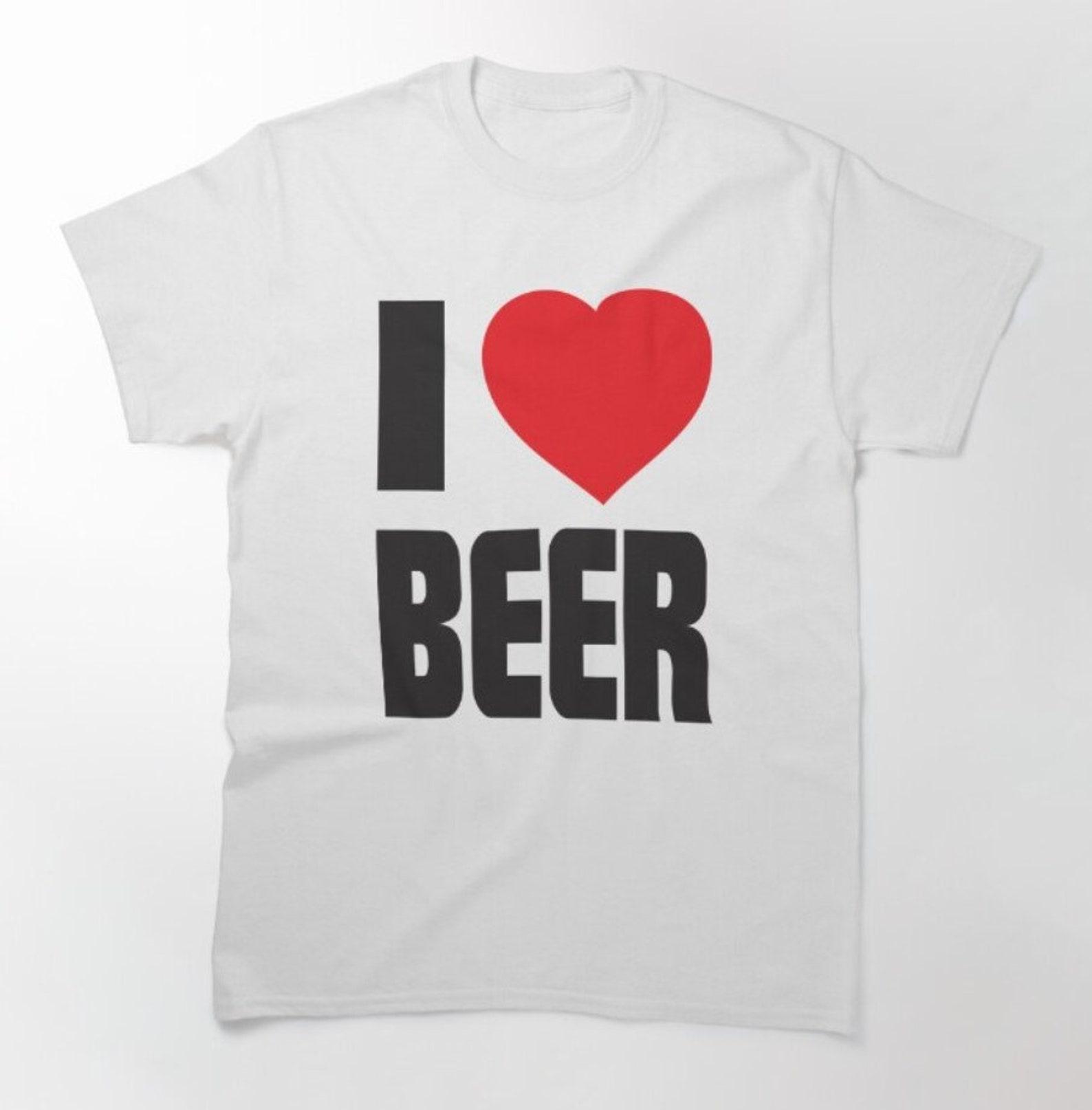 I Love Beer T shirt | y2k | 2000s | aesthetics 4XL