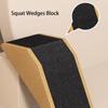 Squat Wedges Block Non Slip Professional Squat Ramp Squat Platform for Calf Stretching and Squatting Exercises