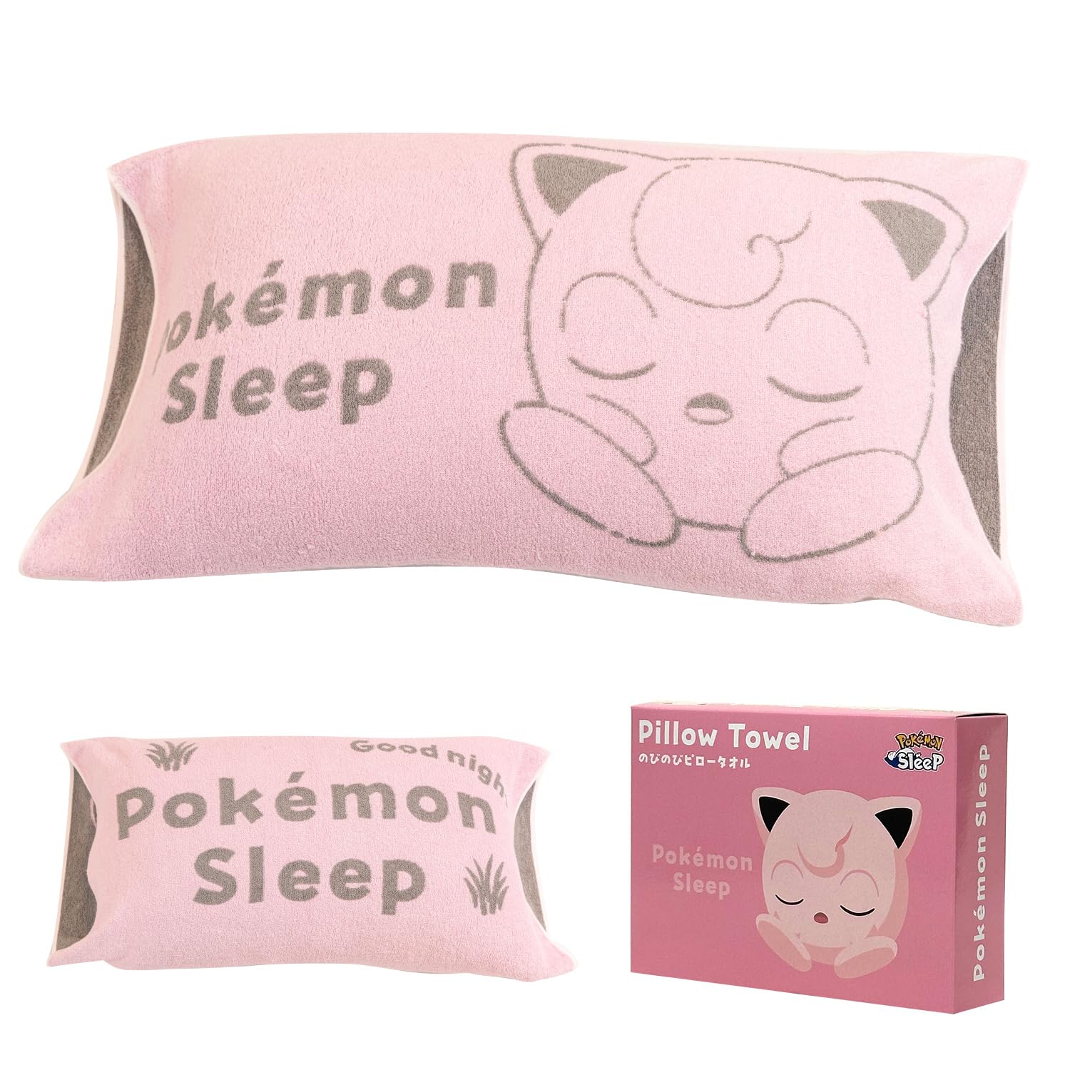

x Stretchable Pillow 70 x 39 2270890150101 Pokémon Sleep Showa Nishikawa Towel, Pudding, Pink, Approx. cm, Pokémon Sleep розовый