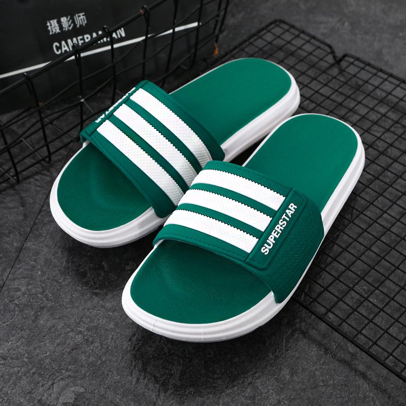 Men's Korean Style Summer Non-Slip Thick Sole Outdoor Slippers