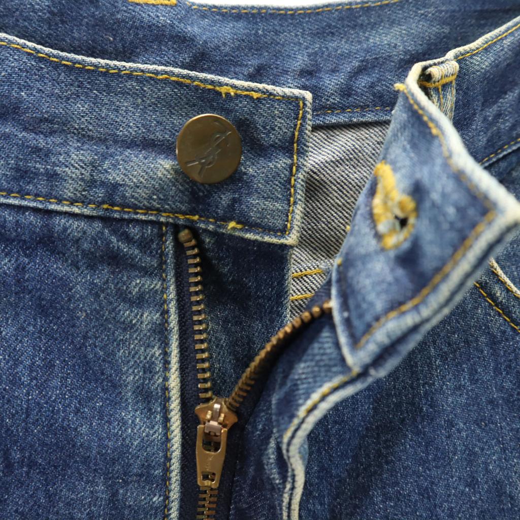 Yves Saint Laurent Straight Denim Pants 46 Jeans Men's Used