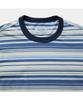 Silijeu Washed Striped Short Sleeve T-Shirt Satam26761Bul