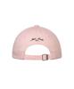 Nigaennikol Nicole Lettering Ball Cap_Pink Brown