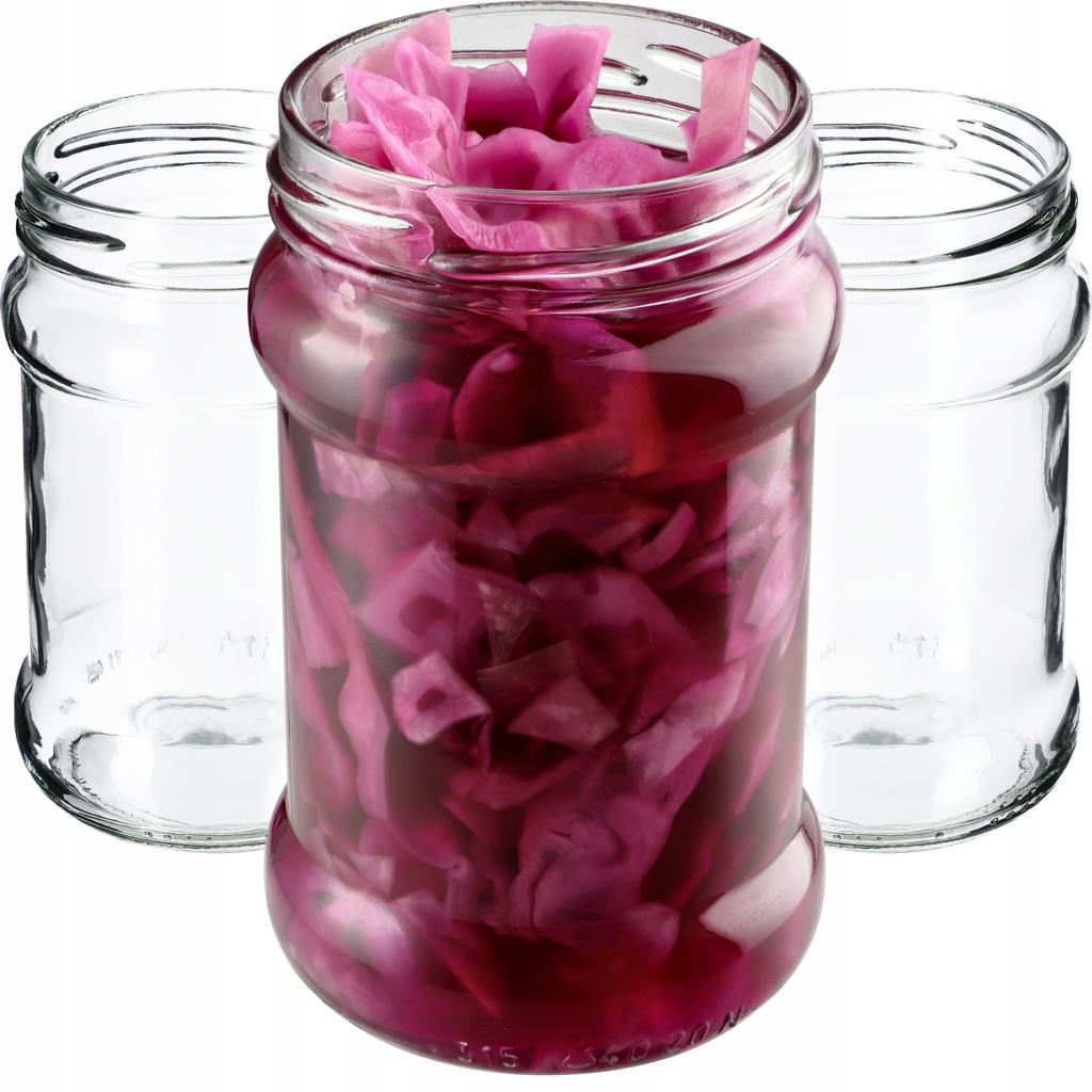 KADAX 10x Jars For Preserves 315ml Jar Glass Jar Jam Honey Juices Wecks