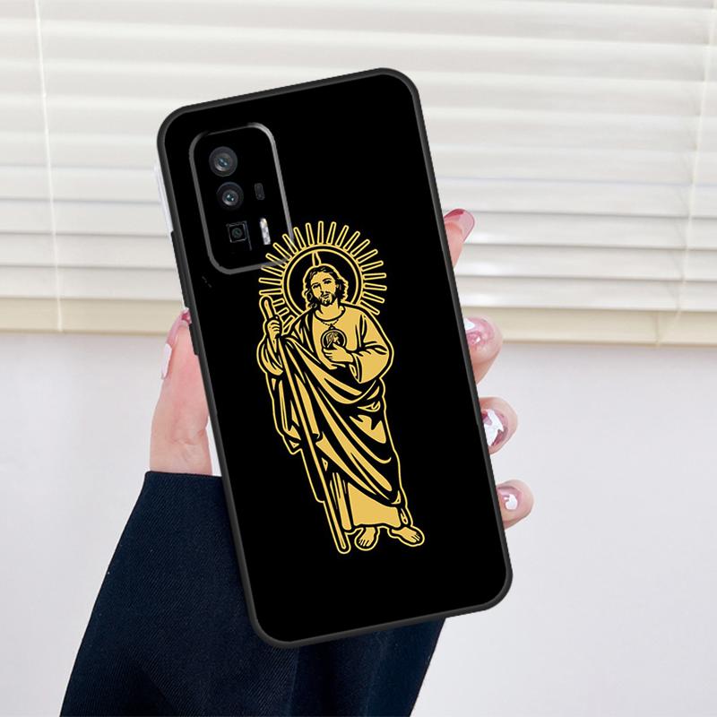 San Judas Tadeo Cover For Xiaomi 11T 12T 13T 14T Pro 13 14 15 Ultra POCO X7 X6 Pro X3 X5 F5 F6 M6 Pro Case