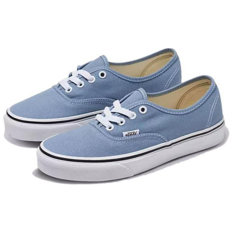 Vans Authentic Comfortable Versatile Durable Low-Top Skate Shoes Unisex Sneakers Blue VN000CRTDSB