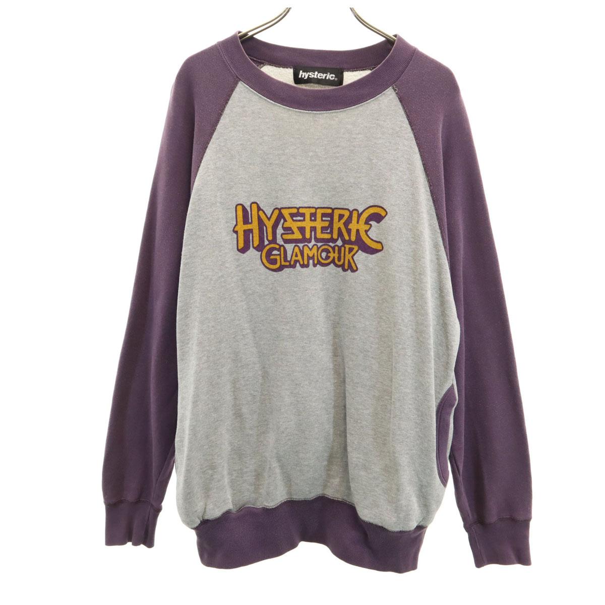 

HYSTERIC made in Japan Long sleeve sweat trainer FREE Hysteric glamor Women Used