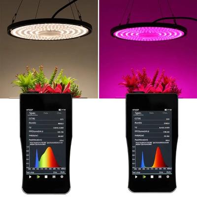 100W 150W 200W Vollspektrum Pflanzenwachstumslicht UFO LED-Lampe Sonnenlicht Hohe PPFD Quantum für Indoor-Gewächshauszelt-Wachstumsbeleuchtung