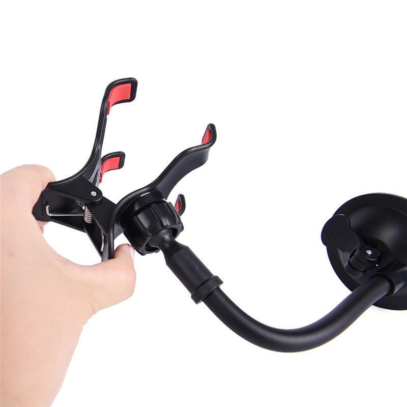 Universal 360°Rotating Car Windshield Mount Holder Stand Bracket For Cell Phone