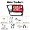 Wireless CarPlay Auto Multimedia GPS for Honda Civic 9th 2013 2014 2015 2016 2017 2018 2019 Android 14 Car Radio Head Unit