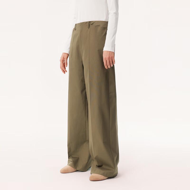 LESS 2024 Spring Cotton Casual Loose Long Pants