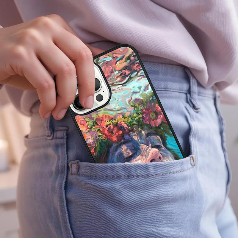 Abstract Art Underwater Boy Girl Phone Case For iPhone 17 Air 15 16e 14 13 Pro Max Coque 12 11 Pro Max PLUS Cover
