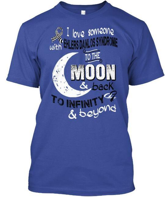 Ehlers Danlos Syndrome - I Love Someone T-Shirt Made in the USA Size S to 5XL XL