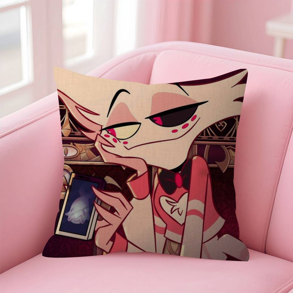 Anime Hhazbin Hhotel Angel Dust Personalisierte Kissenhülle Kinderzimmer Wilde Party Dekor Kissenbezug Kind Geburtstag Dusche Geschenk