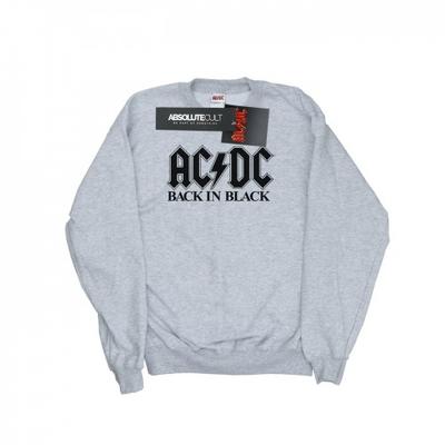 Boys Back In Black Logo Sweatshirt