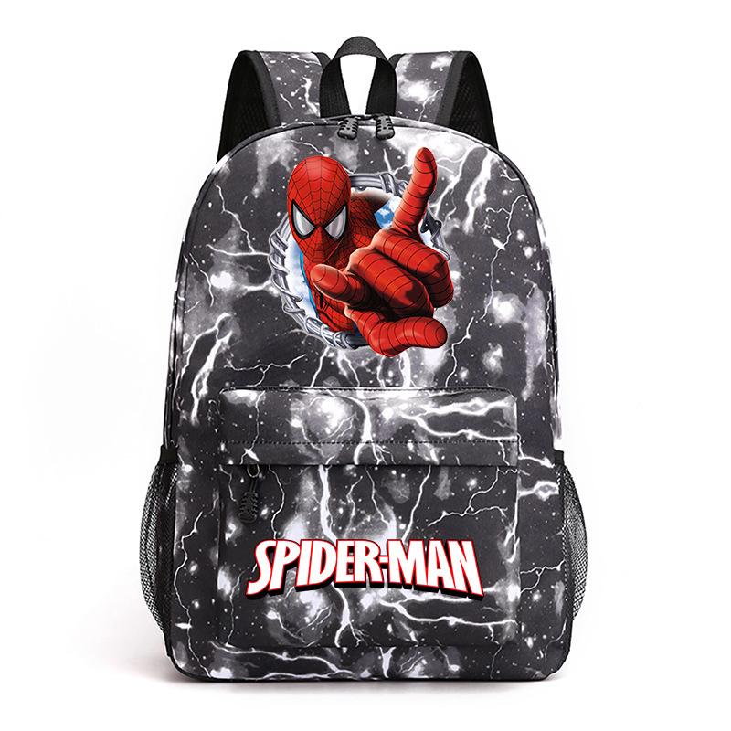 Marvel Spider-Man Rugzak Student Rugzak Tiener Cartoon Kinder Schooltas Backpack