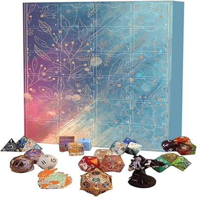 Dungeons Dragons Dice Advent Calendar 2025 24 Days Countdown To Christmas Set