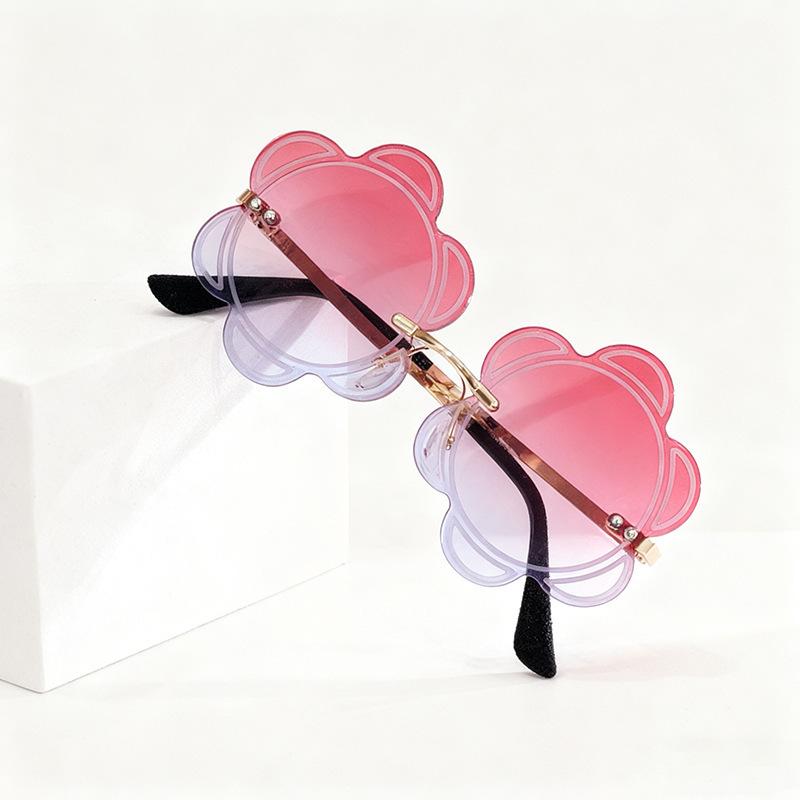 Sunglasses for Women, New European and American Style, Unique Frameless Floral Sunglasses, High-end Street Style, Hip-hop Eyewear