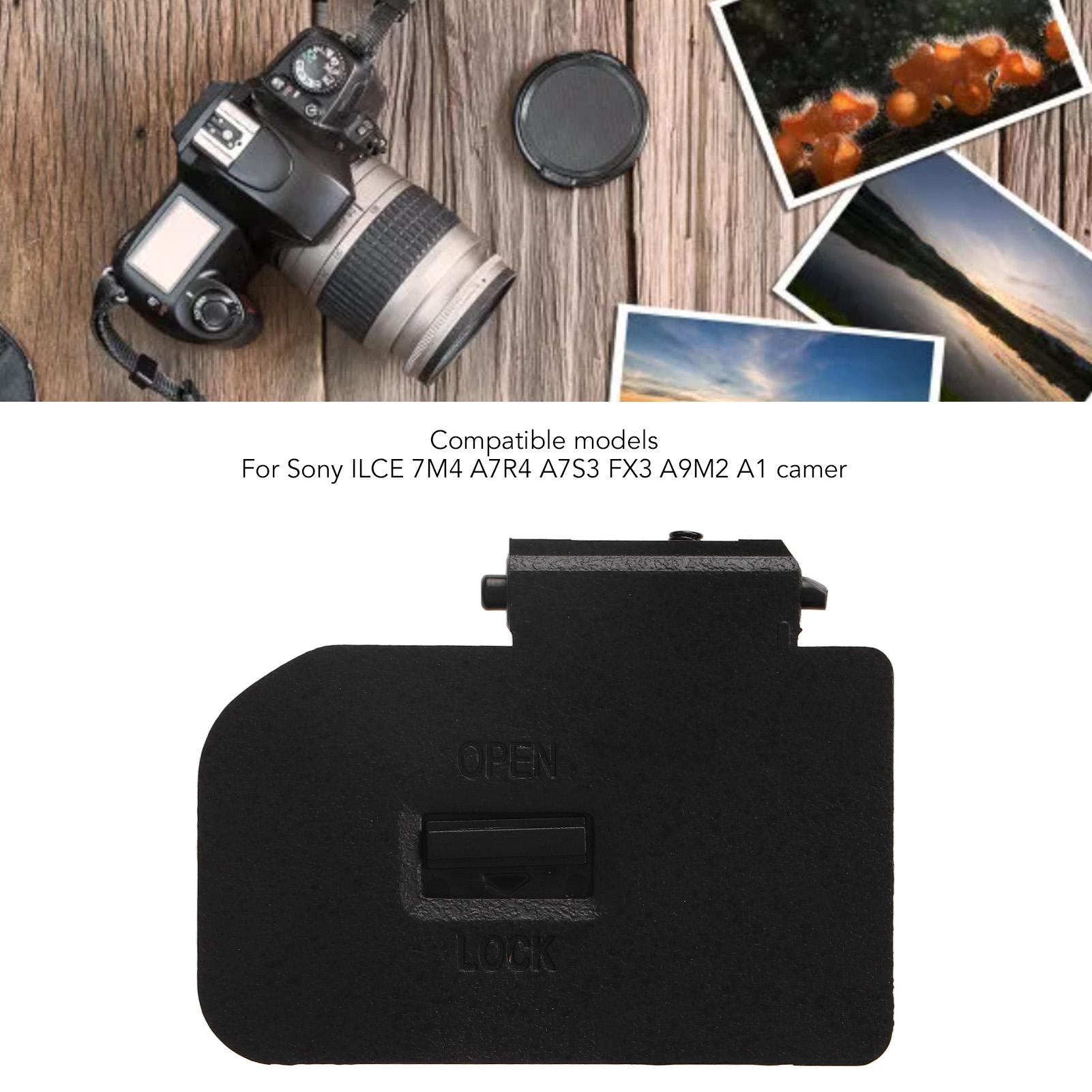 

Кришка батарейного відсіку для камери Sony ILCE 7M4 A7R4 A7S3 FX3 A9M2 A1 Запасні частини для ремонту Захисна кришка батарейного відсіку United States