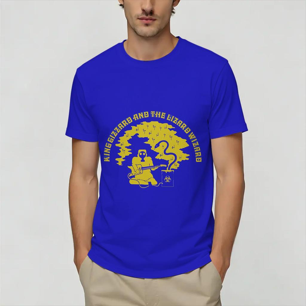 Unisex TShirts King Gizzard And The Lizard wizard Vintage Cotton Tees Short Sleeve T Shirt Crew Neck Clothing Plus Size
