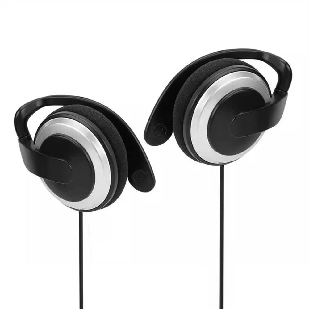 Wired Headphones Stereo Over-ear Headset Driver Monitoring Music Phone PC Bass High Quality Adjustable For Office School Ring Up