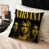 Band N-Nirvana Personalized picture text home decorative pillows Household Gifts 45x45cm