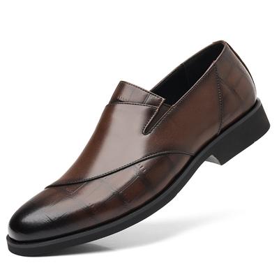 Big Size Business Casual Dress Shoes for Men Spring Autumn New Designer Shoes Male Solid Color Fashion Loafers Man