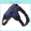 Ergonomic No Pull Adjustable Harness Leash With Built-in Handle For Training And Control