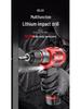 Delixi Rechargeable Brushless Impact Drill & Screwdriver with Lithium Battery for Household Use