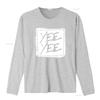 Yee Distressed Square Print T Shirt for Men and Women Fashion Streetwear vintage Washed fashion graphic designer clothes