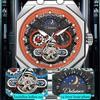 Tourbillon Hollowed Out Strong Luminous Moon Phase Mechanical Watch for Men, Fully Automatic Business Watch, Holiday Gift, Stainless Steel Watch