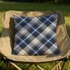 Classic Plaid Pattern Cushion Cover Soft Reversible  Durable Pillow Cover  MultiScene Use for Home  Car Daily Comfort