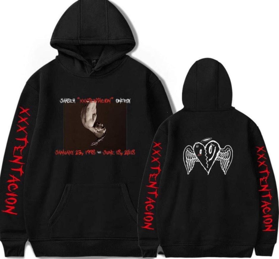 Trendy Rapper Fashion Fleece Hooded Long Sleeve Sweater Warm Jacket