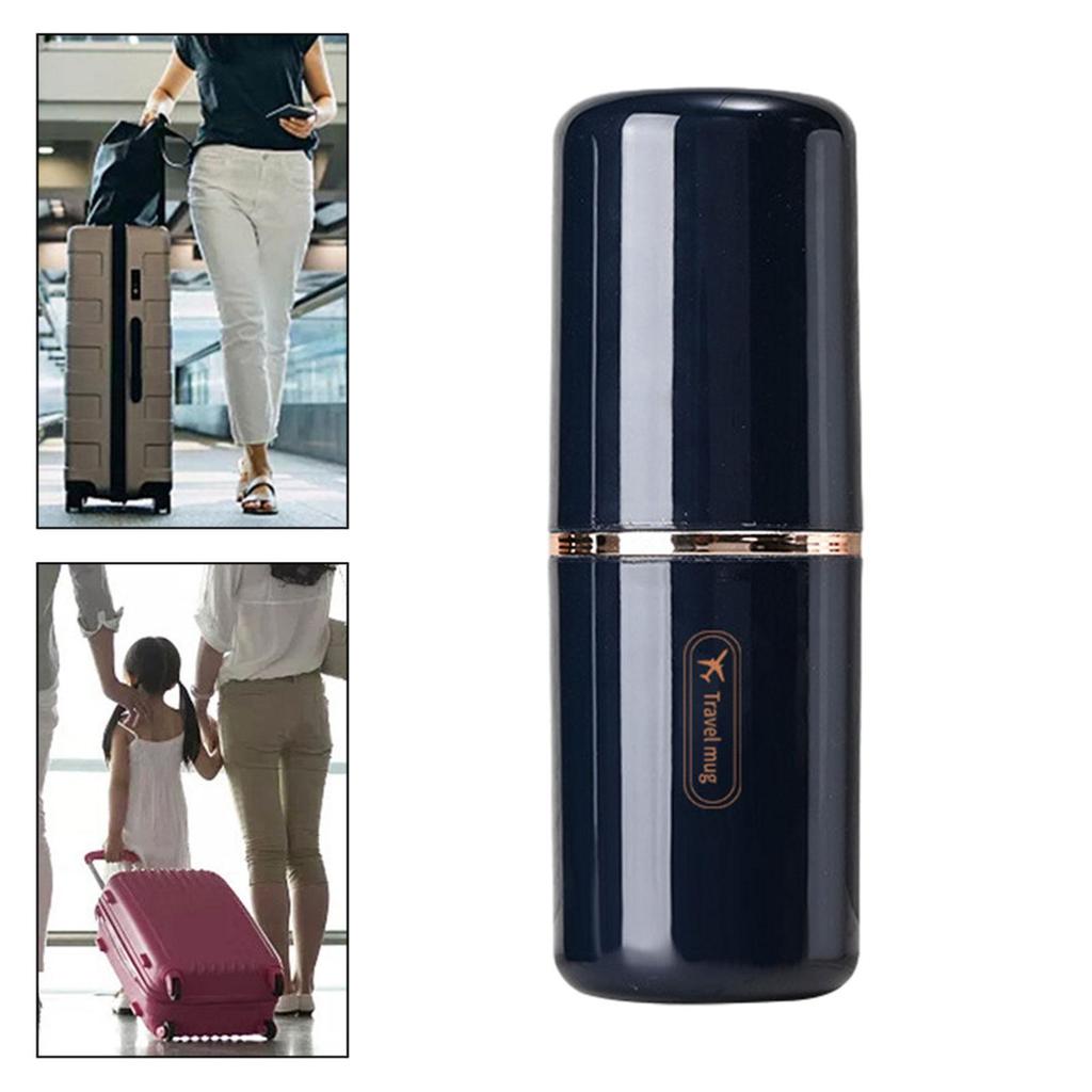 Large Travel Toothbrush Cup Toothbrush Organizer Case for Hotel Trip Outing