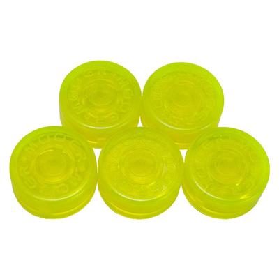 Mooer Footswitch Hat Yellow Green 5pcs Footswitch Hat 5pcs FT-YG