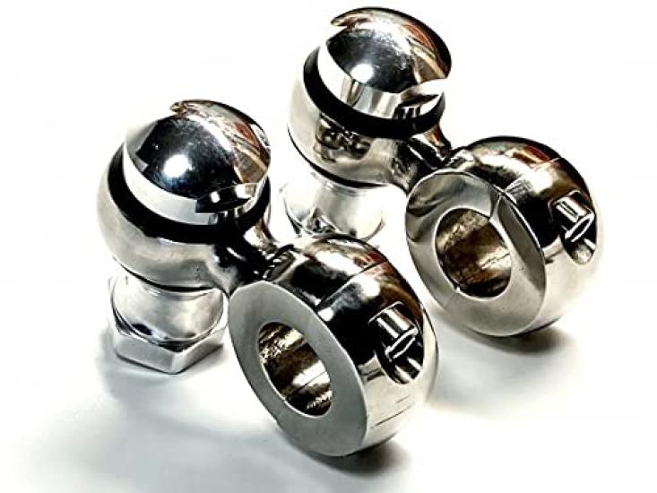 Harley Custom Parts Polierter Lenkererhöhungspfosten Lenkerklemme Typ 2 / Harley-Davidson